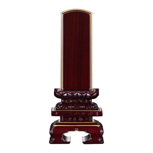 上京型千倉吹蓮華 漆仕上 紫檀