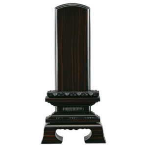 上蓮華付春日 黒檀／紫檀